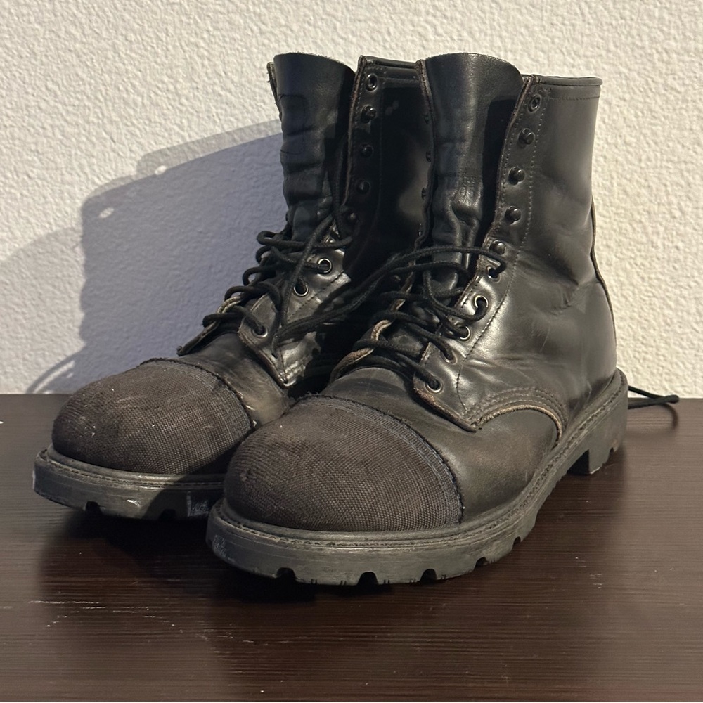 Redwing Steel Toed Moto Boots